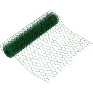 Wickes 25mm PVC Coated Wire Netting - 500mm x 6m