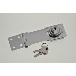 Wickes Locking Gate Hasp - Galvanised 115mm