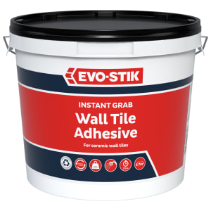 EVO-STIK Instant Grab Wall Tile Adhesive Natural - 2.5L
