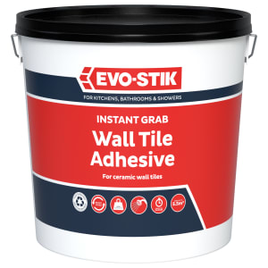 EVO-STIK Natural Instant Grab Wall Tile Adhesive - 5L