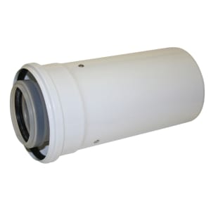 Worcester Bosch Boiler Condensfit II 60/100mm Short Telescopic Flue Extension Kit - 220mm