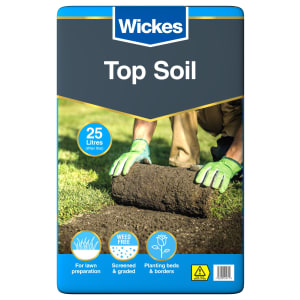 Wickes Multi-Purpose Top Soil - 25L