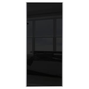 Spacepro Heritage Silver Frame Sliding Wardrobe Door - Made to Measure 550-900mm