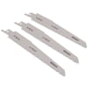 Wickes Reciprocating Saw Blades for Wood 150mm Pack of 3