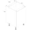 Wickes 500mm deals base unit