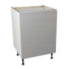 Wickes Madison Grey Gloss Handleless Base Unit 600mm Wickes