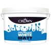 Crown Matt Emulsion Paint - Pure Brilliant White - 10L