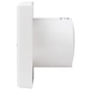 Manrose White Quiet Bathroom Extractor Fan - 100mm