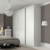 Spacepro Shaker 1 Panel White Frame White Door