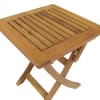 Charles Bentley FSC Eucalyptus Small Folding Garden Side Table