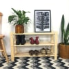 Wickes shoe shop rack