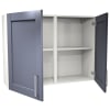 Wickes Ohio Navy Shaker Wall Unit - 1000mm