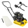 Handy top wacker plate