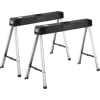 Stanley 1 97 475 Foldup Metal Saw Horse Twin Pack Wickes