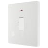 BG Evolve PCDCL54W Pearlescent White 13A Unswitched Fused Connection Unit