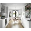 Wickes Madison Matt White L Shape Corner Wall Unit 625mm