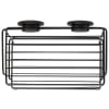 Croydex Stick 'n' Lock Two Tier Cosmetic Basket 20.6 x 10.2 x 6.4 Inches