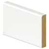 Wickes Pencil Round White Fully Finished Skirting - 14.5 x 94 x 2400mm - Pack of 4