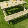 Wickes picnic online bench