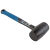 Wickes General Purpose Black Rubber Mallet 24oz Wickes