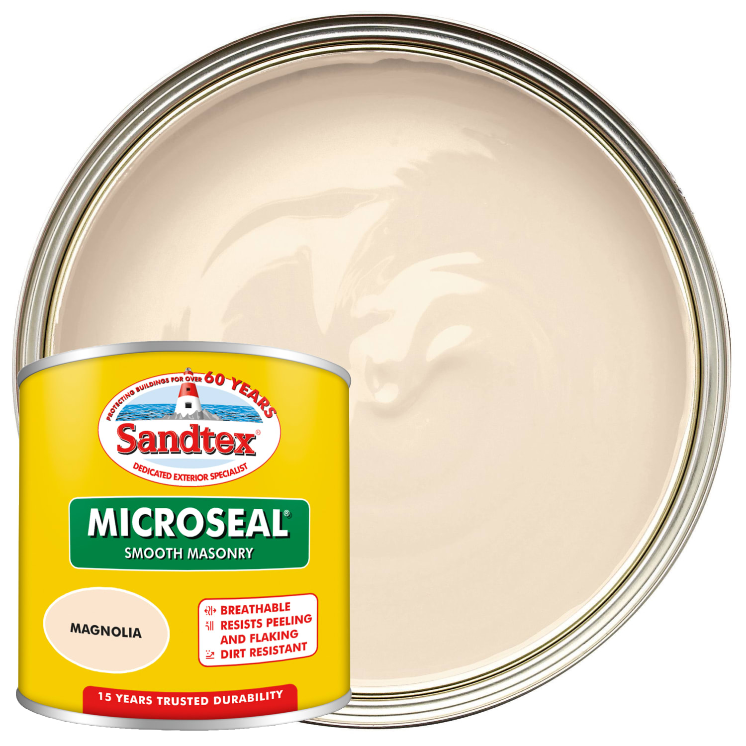 Sandtex exterior paint magnolia Clearance