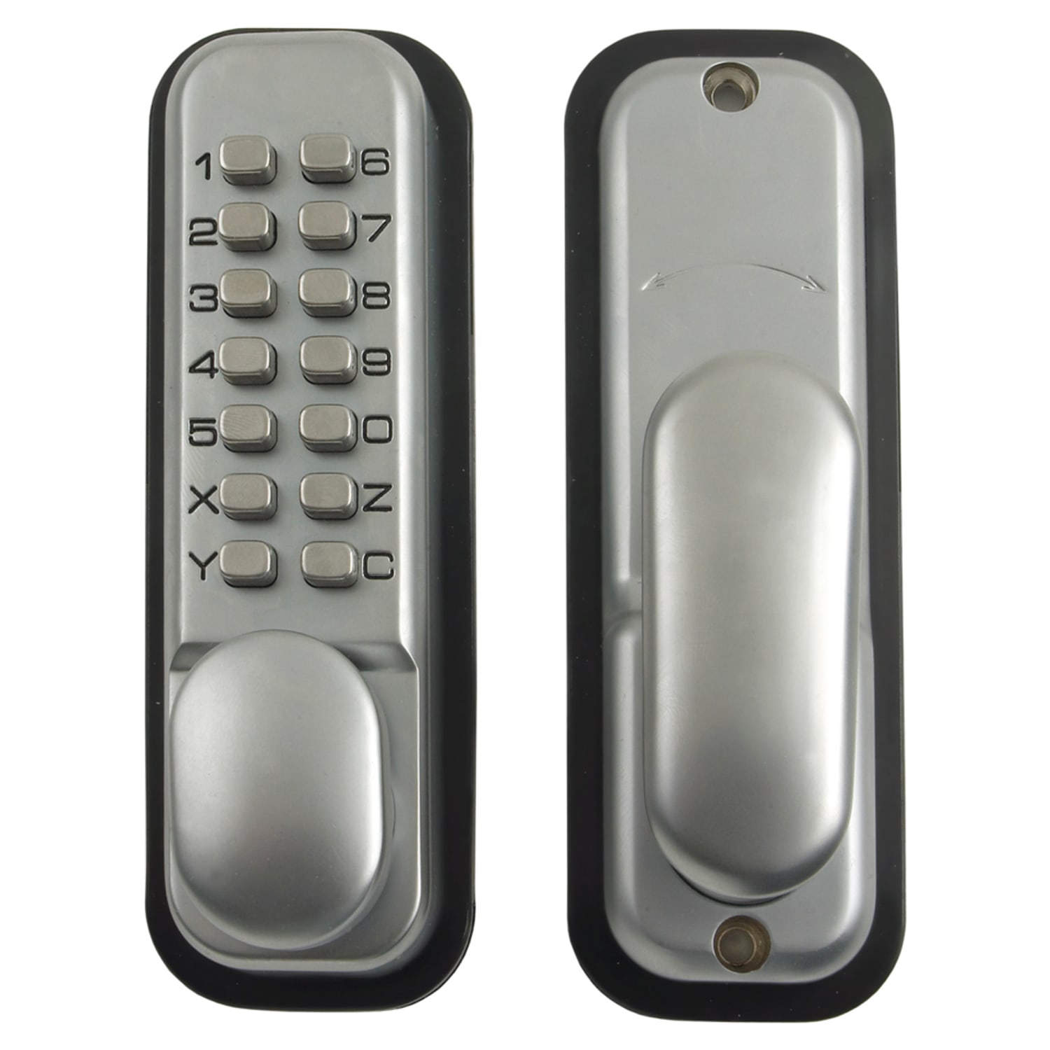 Push button cheap lock