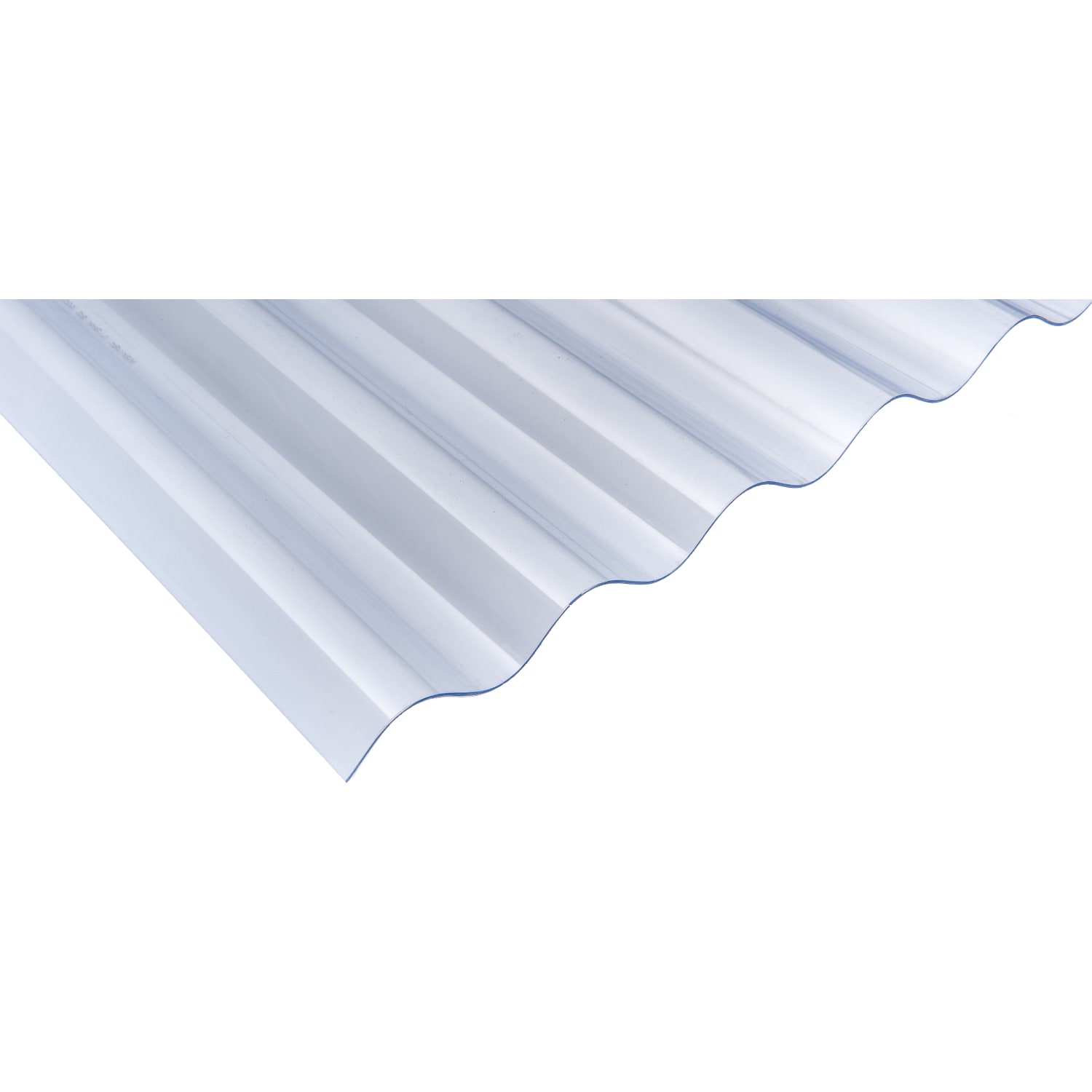 Pvc corrugated sheet top