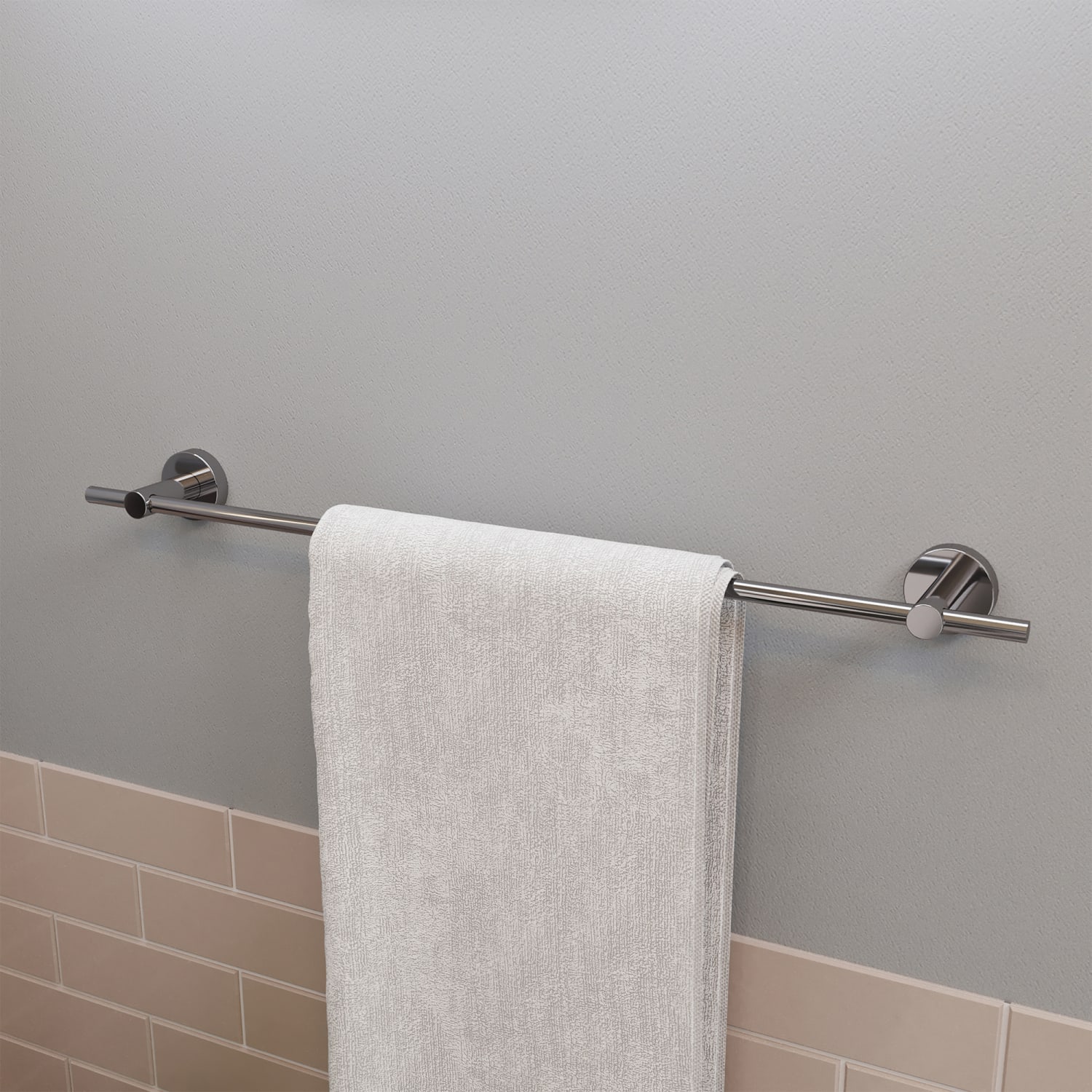 Towel sale rail fixing