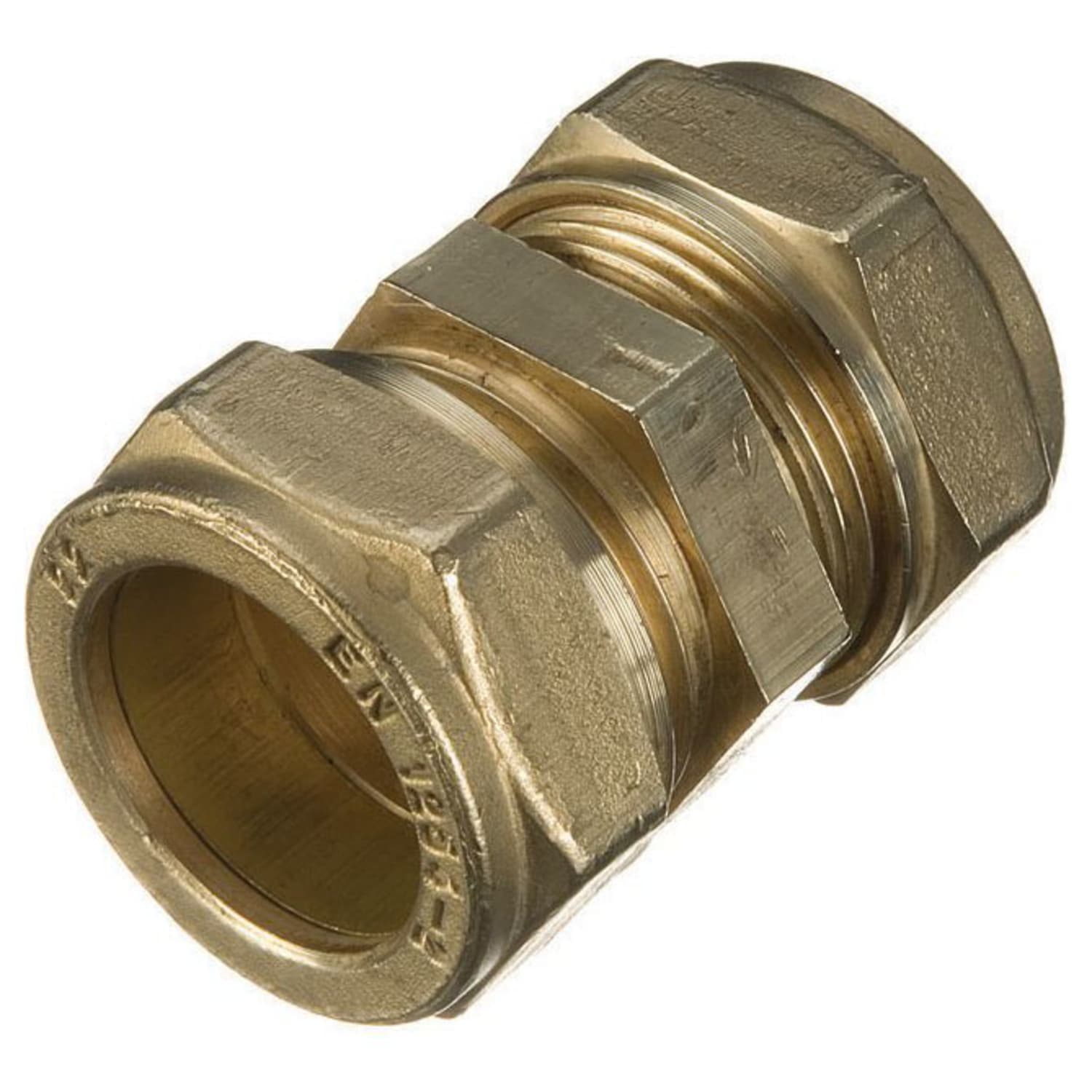 8mm STRAIGHT COMPRESSION EQUAL FITTING GAS TUBE CONNECTOR COPPER PIPE  COUPLING