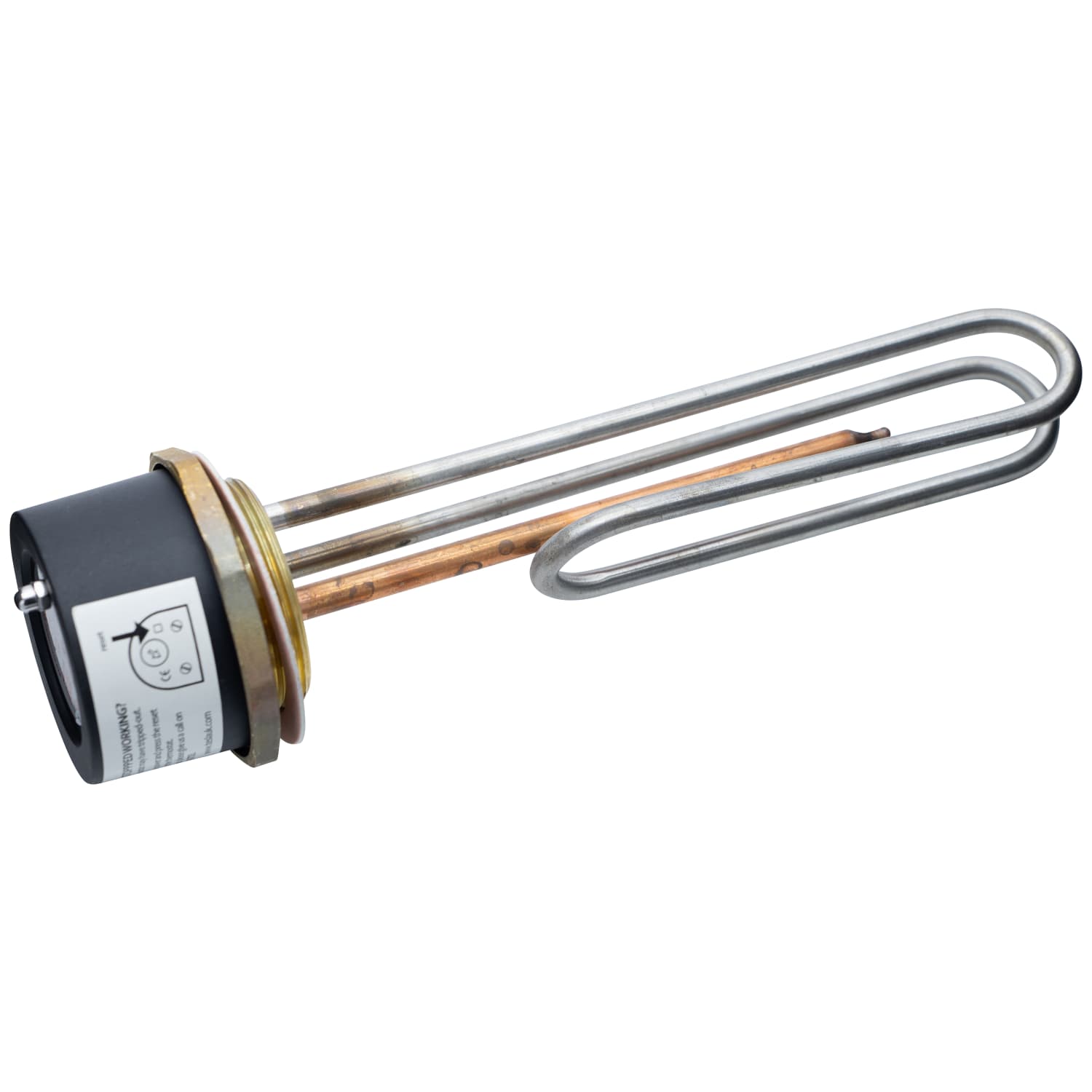 Primaflow Incoloy Cylinder Immersion Heating Element - 11in | Wickes.co.uk
