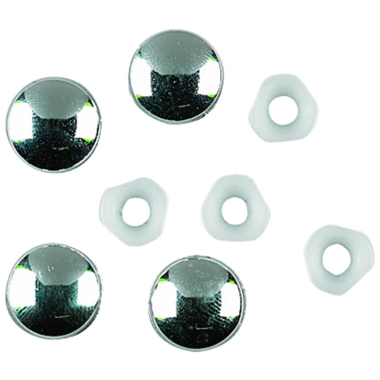 Chrome screw caps cheap