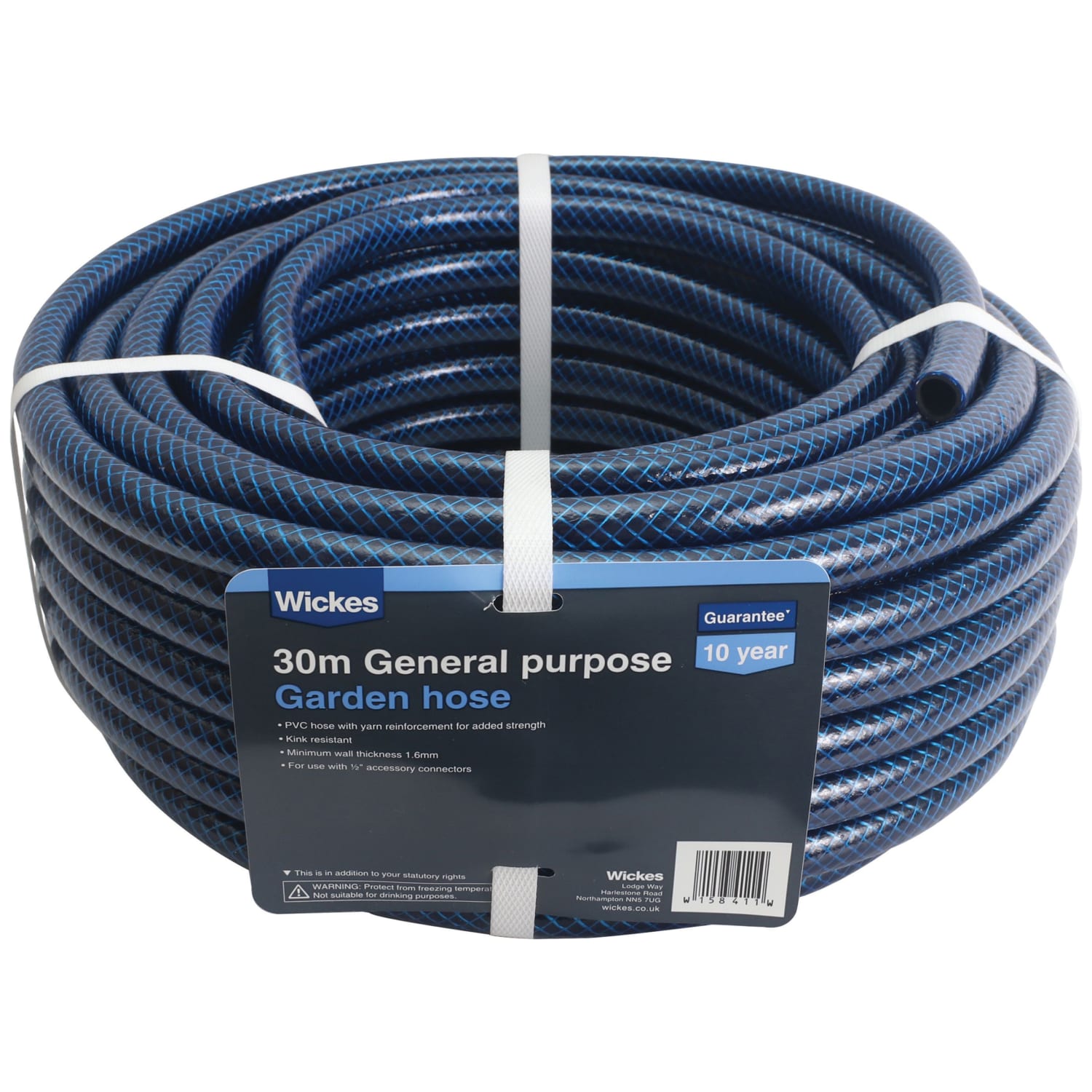 Wickes Garden Hose Pipe - 30m