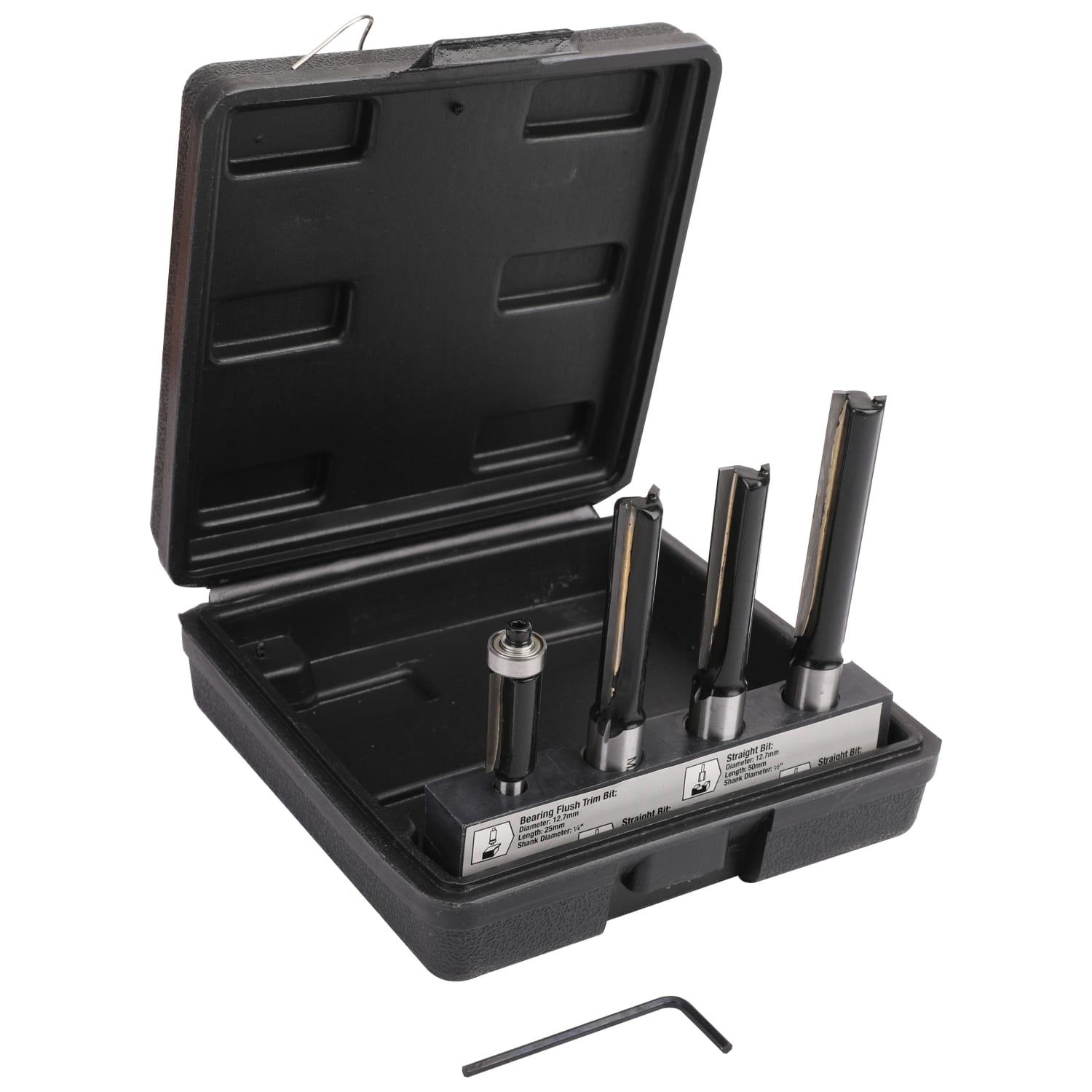 Wickes 4 Piece 1 2 inch Kitchen Worktop Router Bit Set Wickes