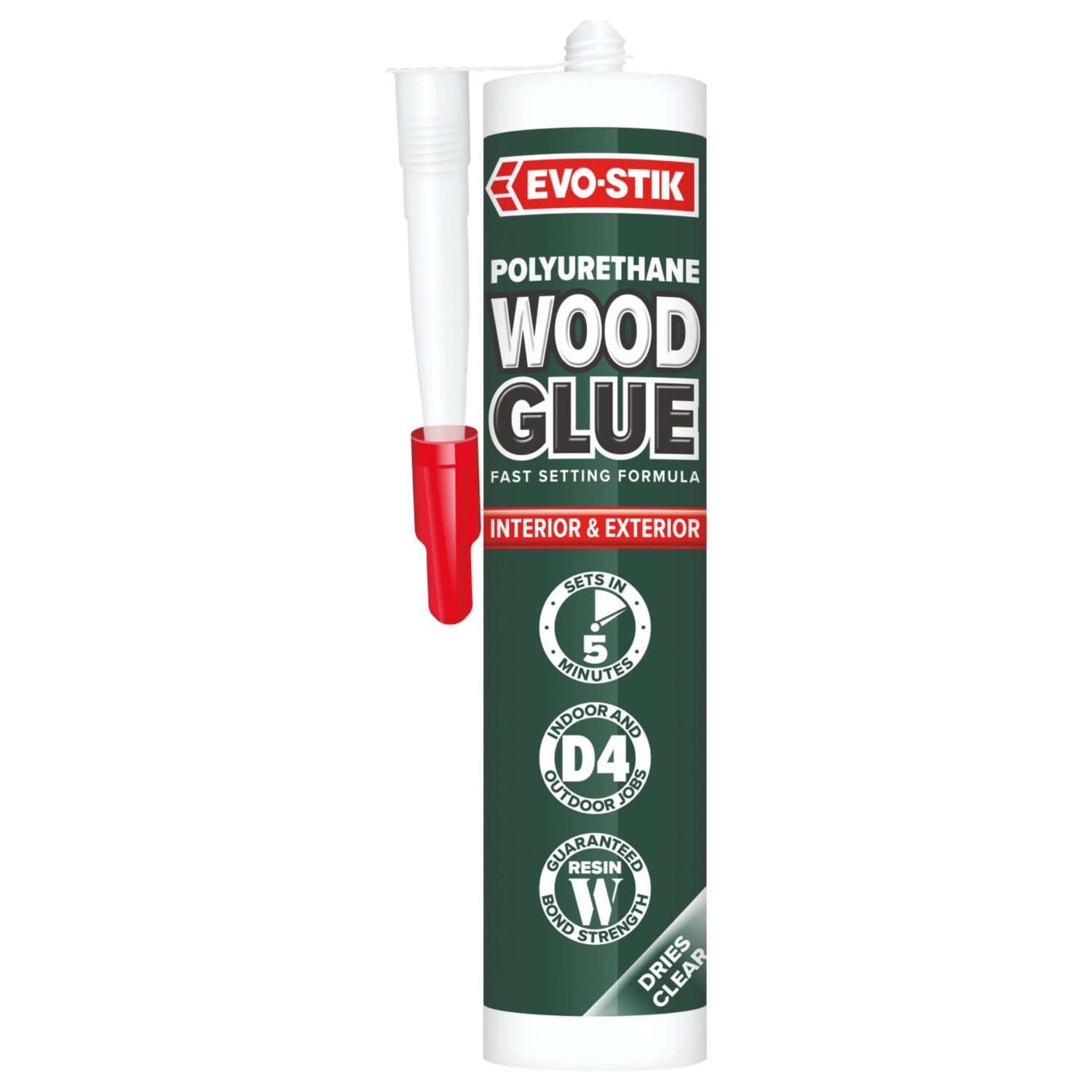 Interior Wood Adhesive Glue, Evo Stik Extra Strong Fast Set Clear Bond  Inside