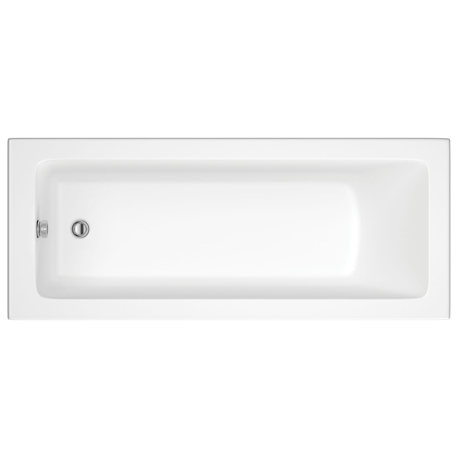 Wickes Camisa Reinforced Straight Bath 1700 x 700mm Wickes