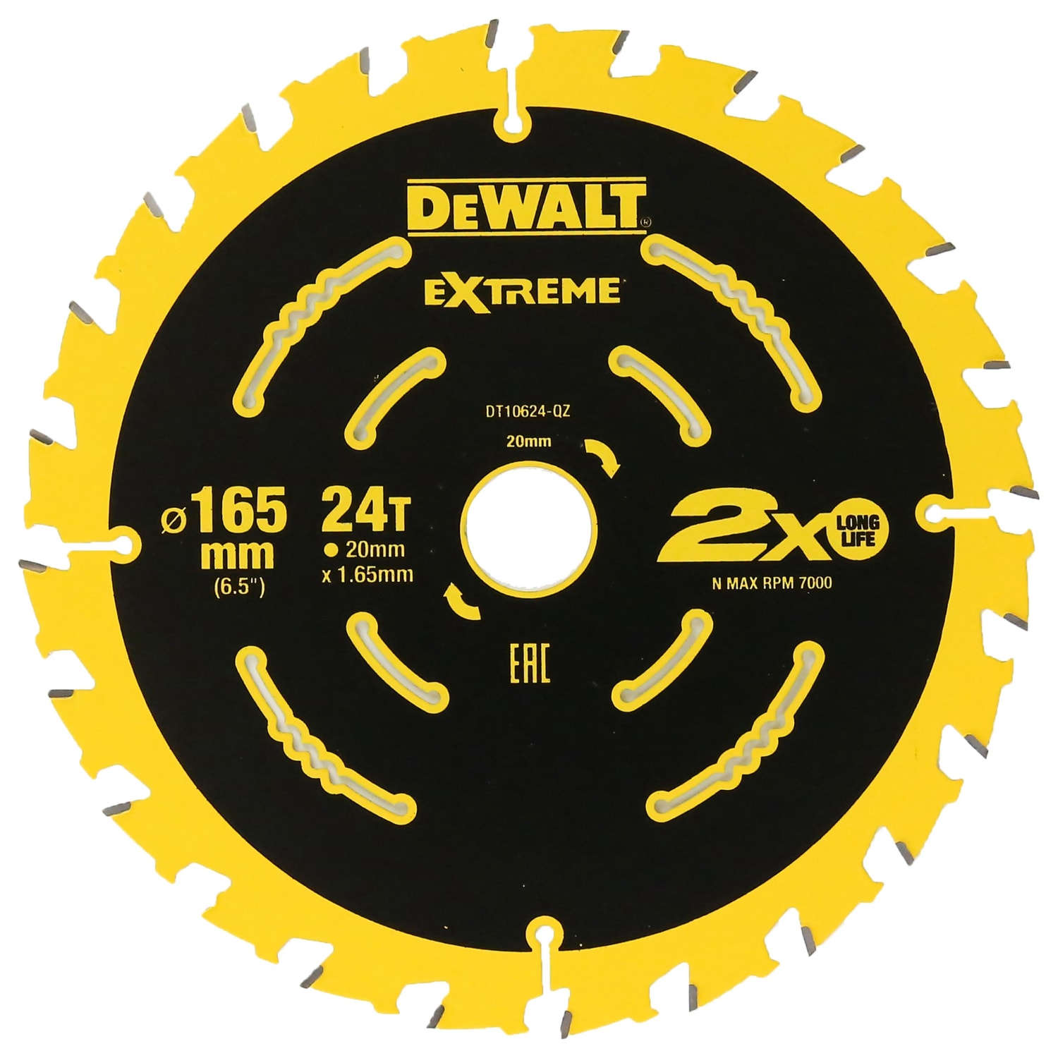 6.5 dewalt sales circular saw