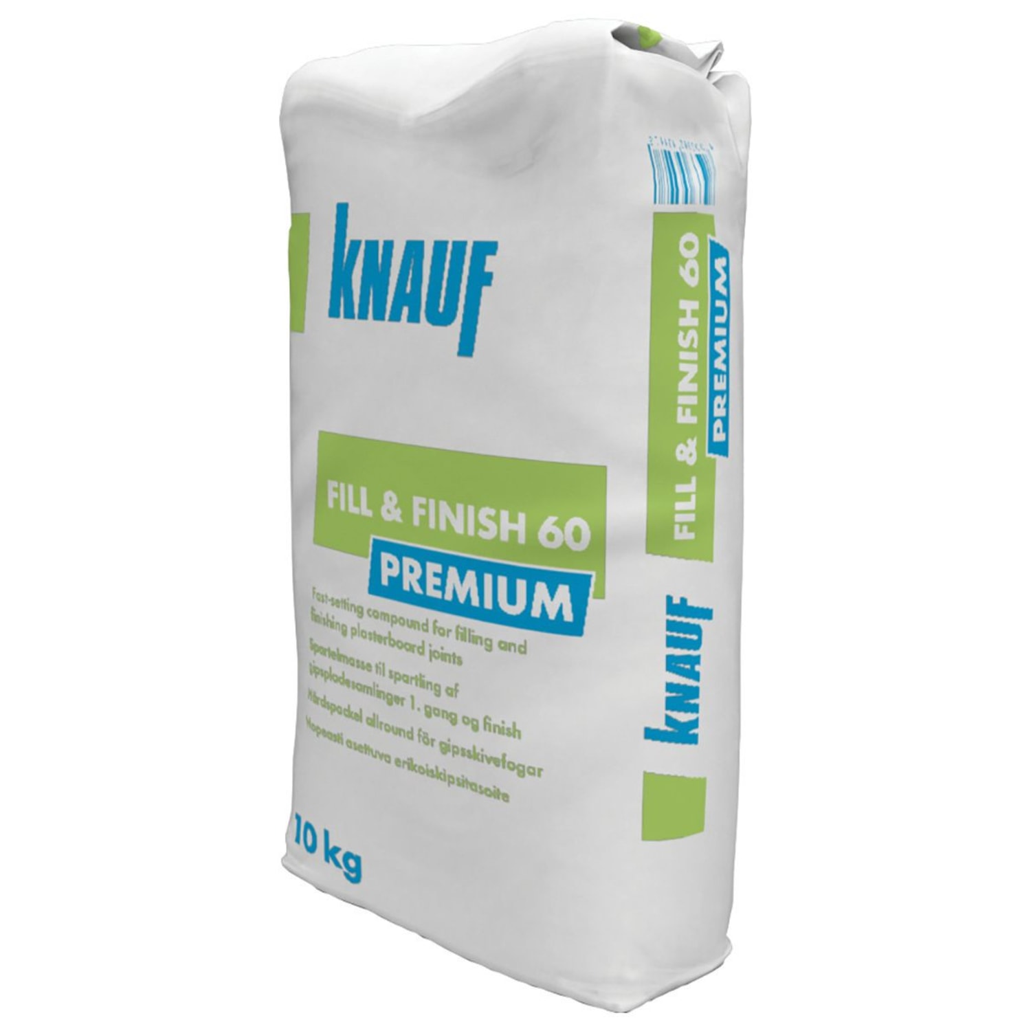 Knauf Fill Finish Premium 60 Plasterboard Filler 10kg Wickes