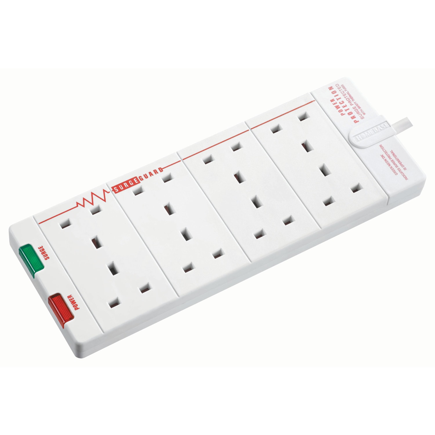 8 gang extension lead outlet