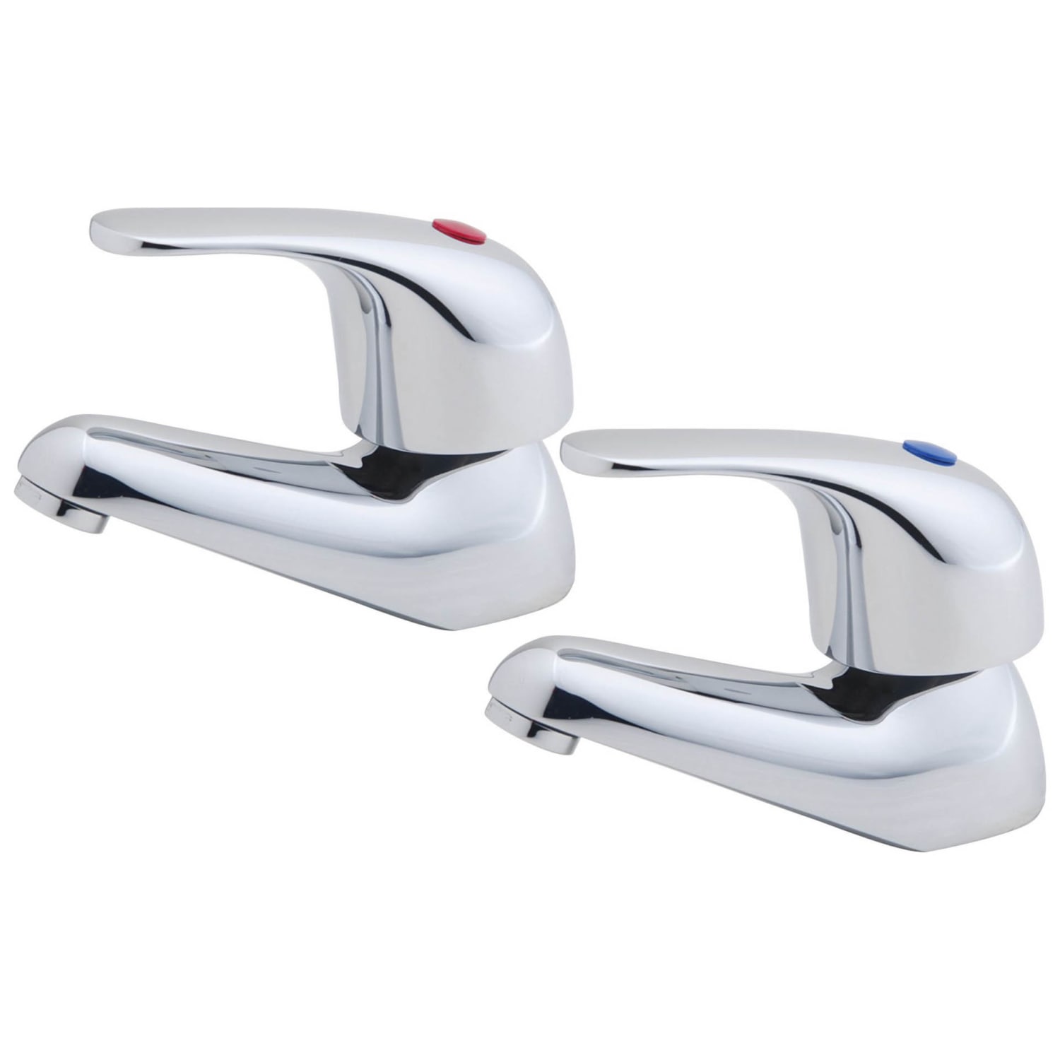 Basin taps top