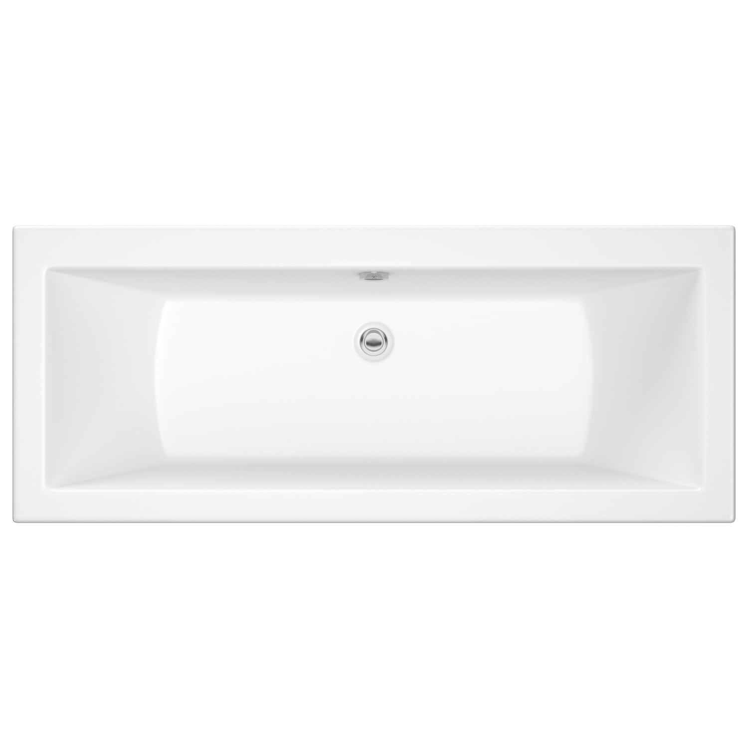 Eastbrook Wandsworth Gloss White Double Ended Freestanding Bath 1500 x  725mm - 33.0003