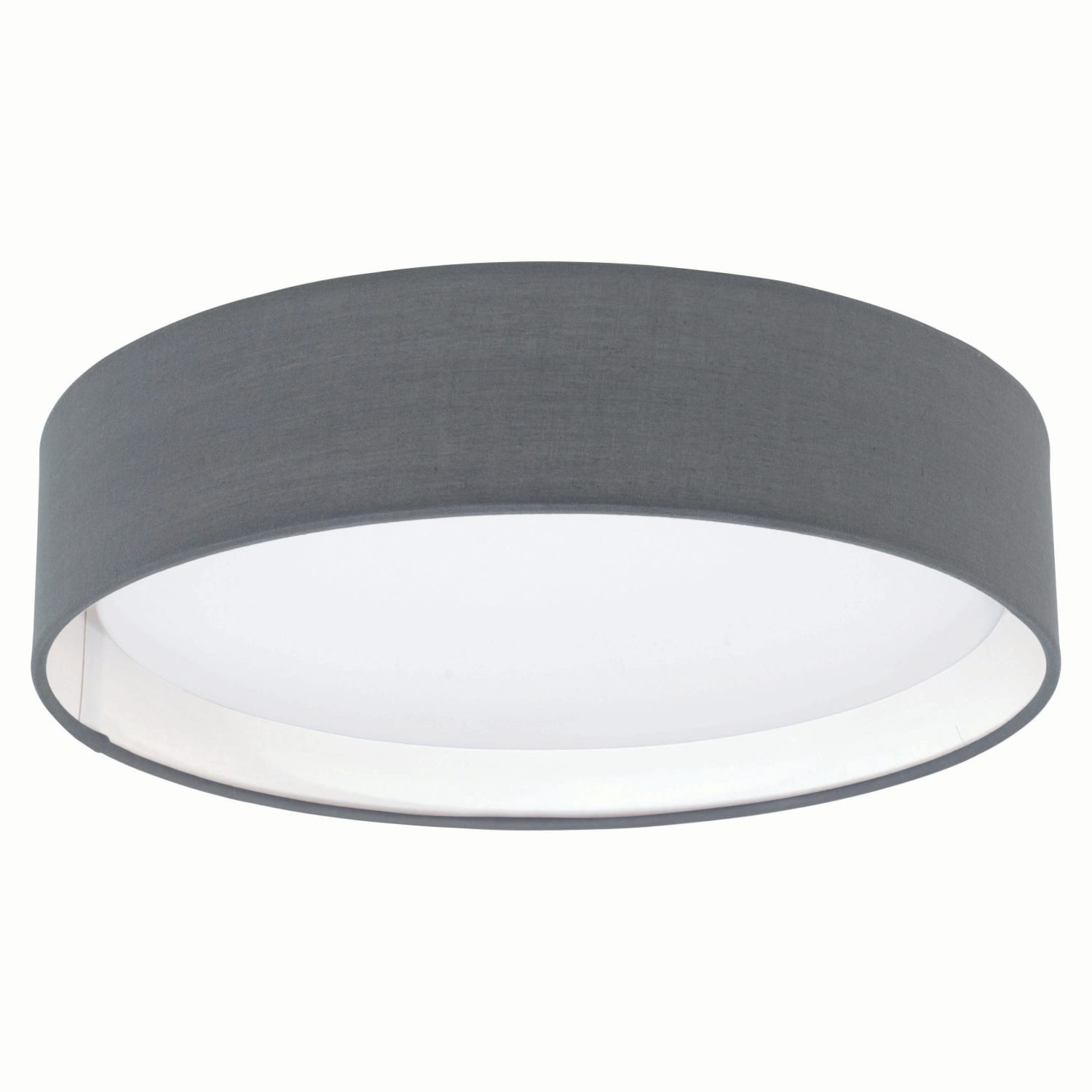 Eglo Pasteri LED Matt Grey Ceiling Light 11W Wickes