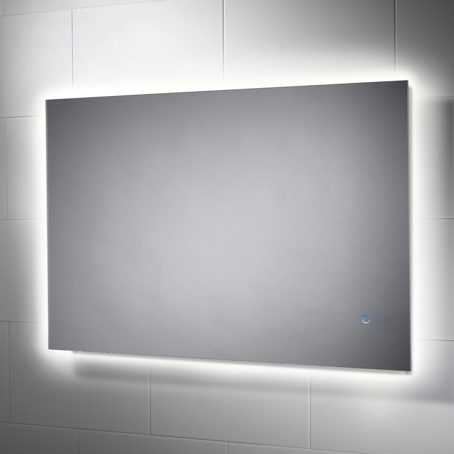 Led glass bathroom mirror deals
