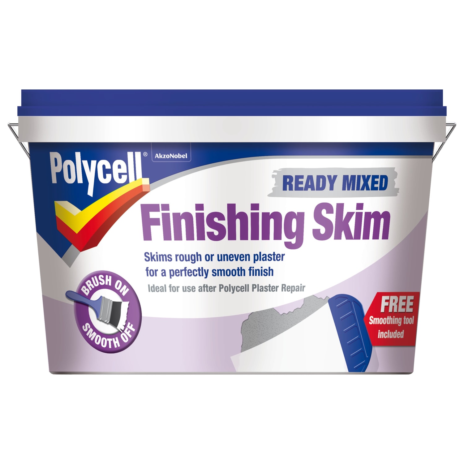 Polycell Ready Mixed Finishing Skim 2.5L Wickes