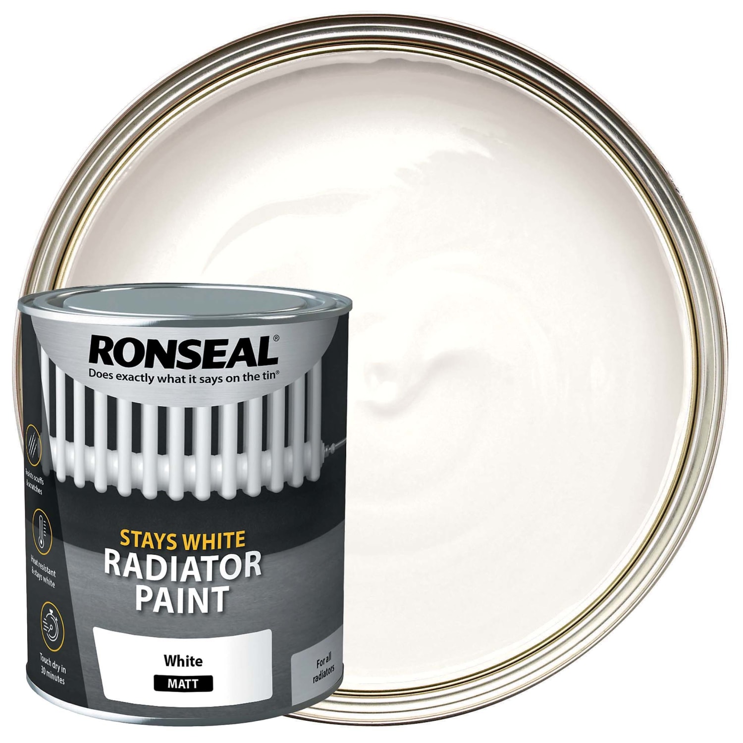 White radiator paint sale