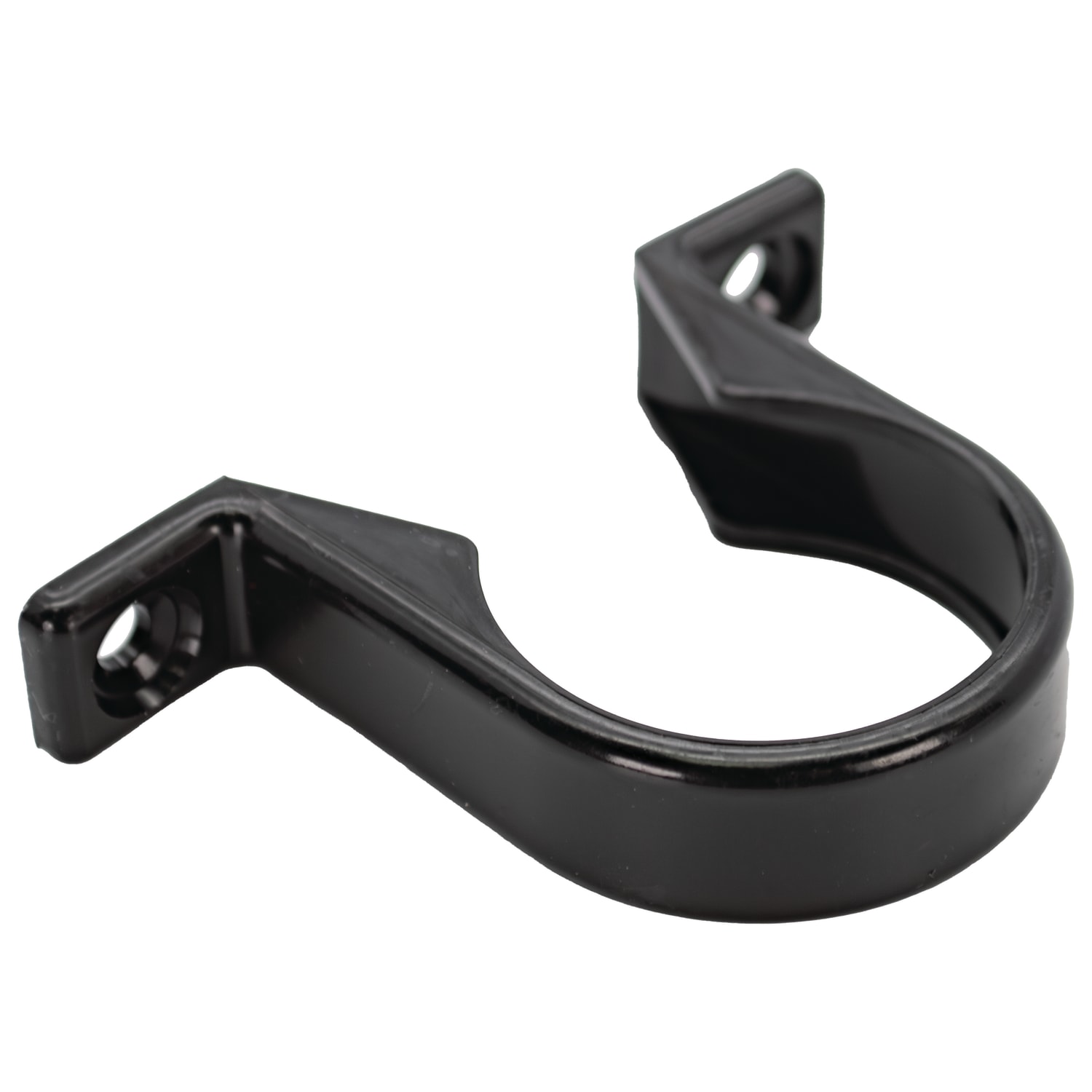 FloPlast WP35B Push fit Waste Pipe Clips Black 40mm Pack of 3