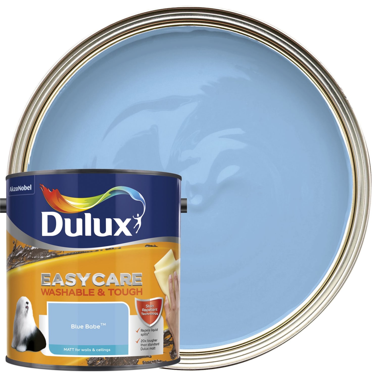 Dulux blue paint cheap