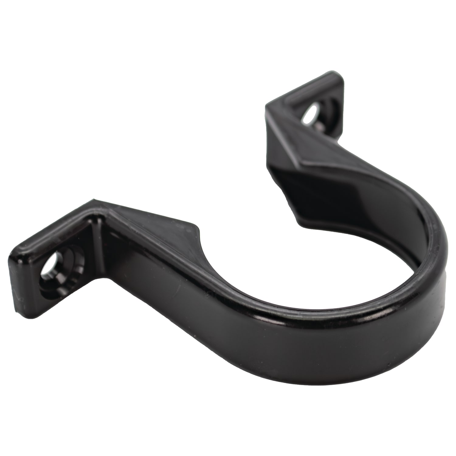 FloPlast WS35B Solvent Weld Waste Pipe Clips Black 40mm Pack of