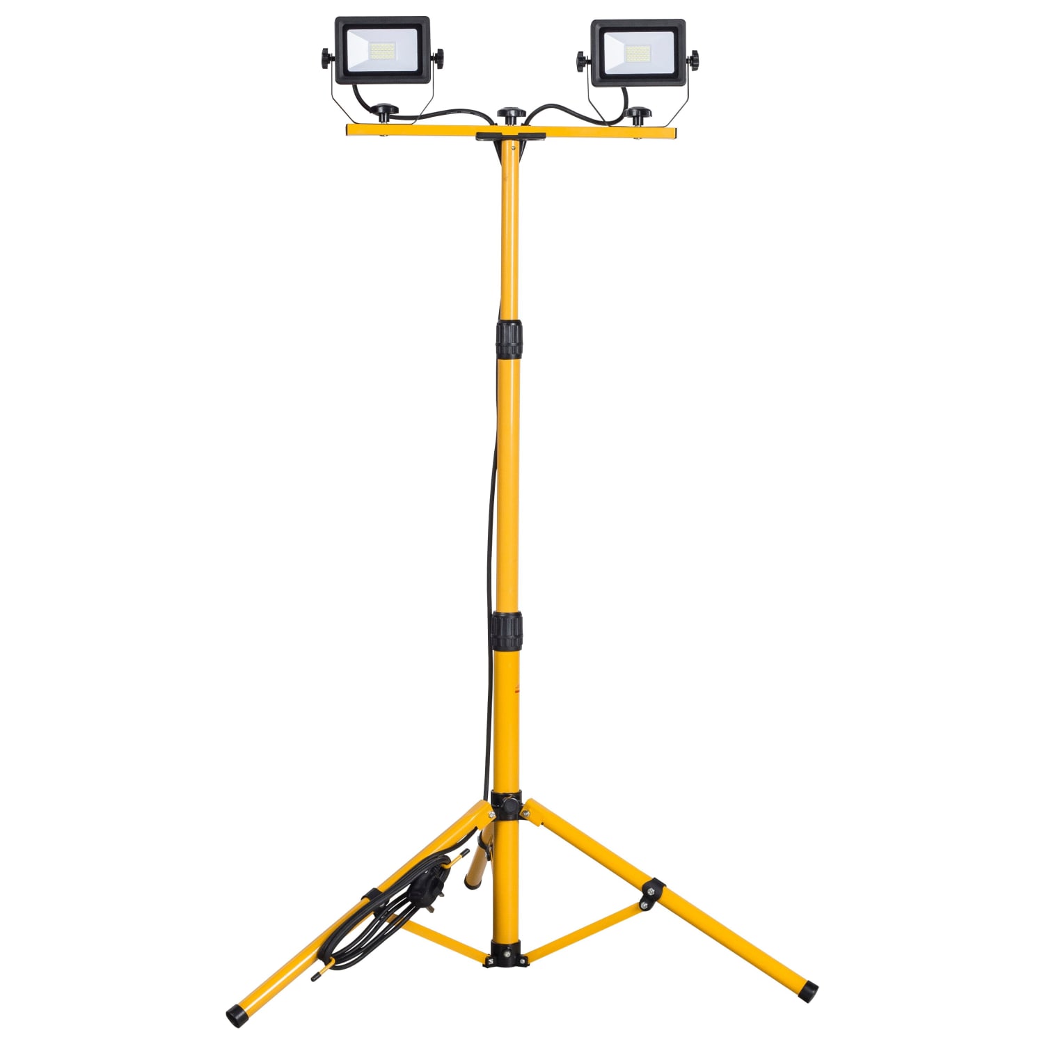 Portable LED Work Light with Tripod 2 x 20W Wickes