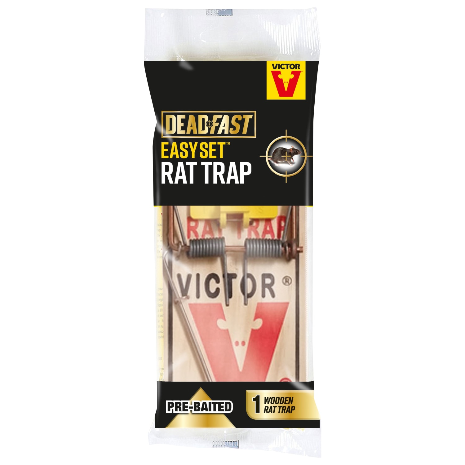 Deadfast Easy Set Rat Trap Single Wickes