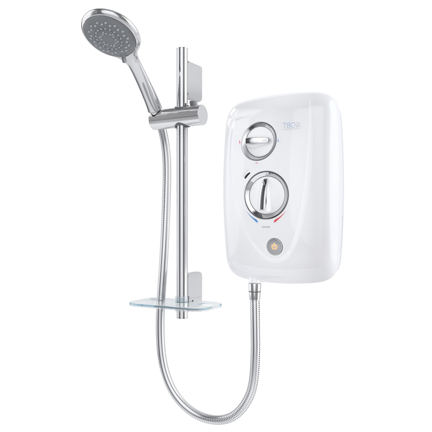 Triton T80 Easi-fit+ Thermo 9.5kW Electric Shower | Wickes.co.uk
